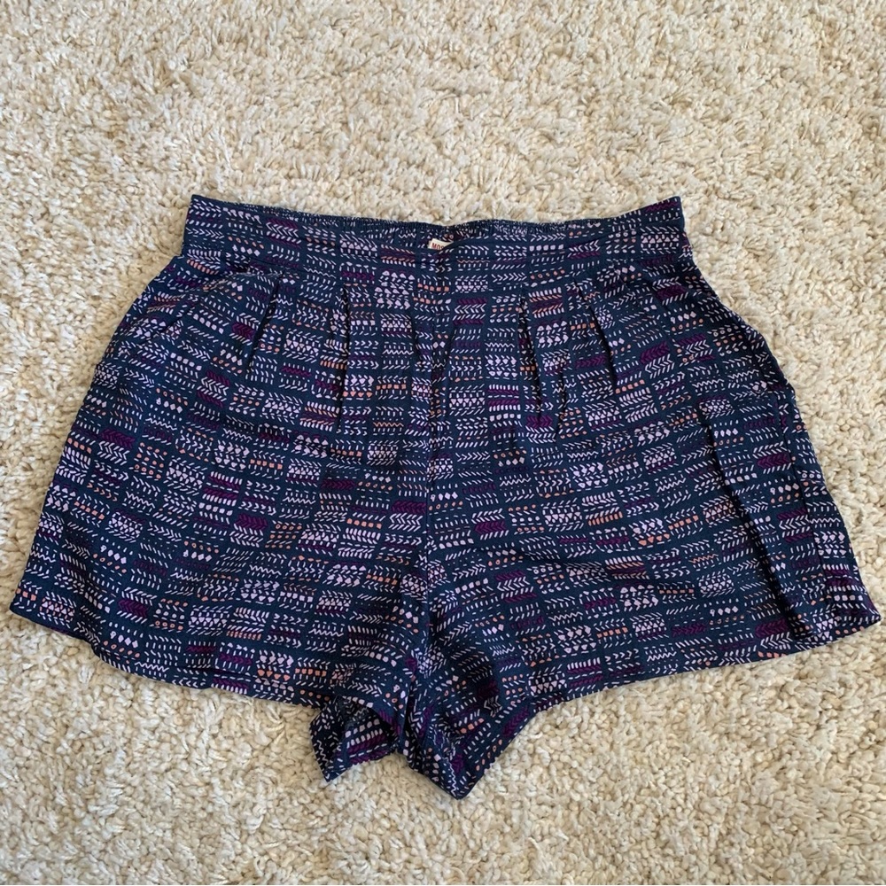 Mossimo Supply Co Navy Printed Shorts